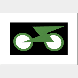 Electric Bike Posters and Art